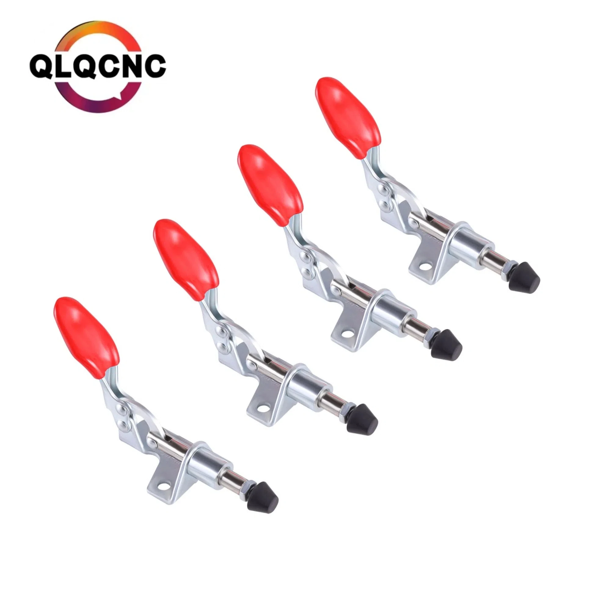 4pcs GH-301AM 45kg Quick Release Horizontal Type Clamps Push Pull Action Tool Toggle Clamp