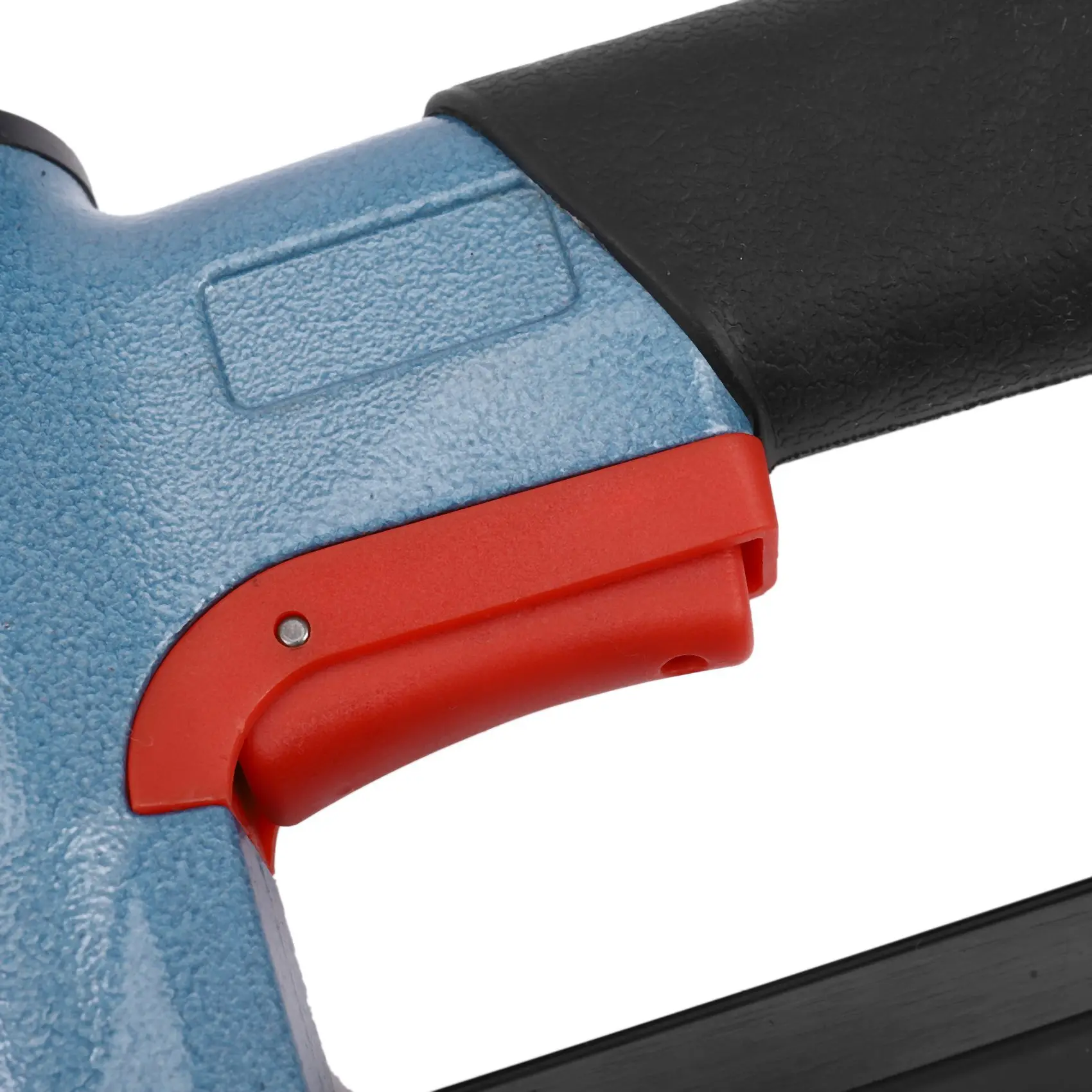 

ABKJ-1/2 Inch Pneumatic Air Stapler Nailer Fine Stapler Tool For Furniture Blue Nailer Tool 4-16Mm Woodworking Pneumatic Air Pow