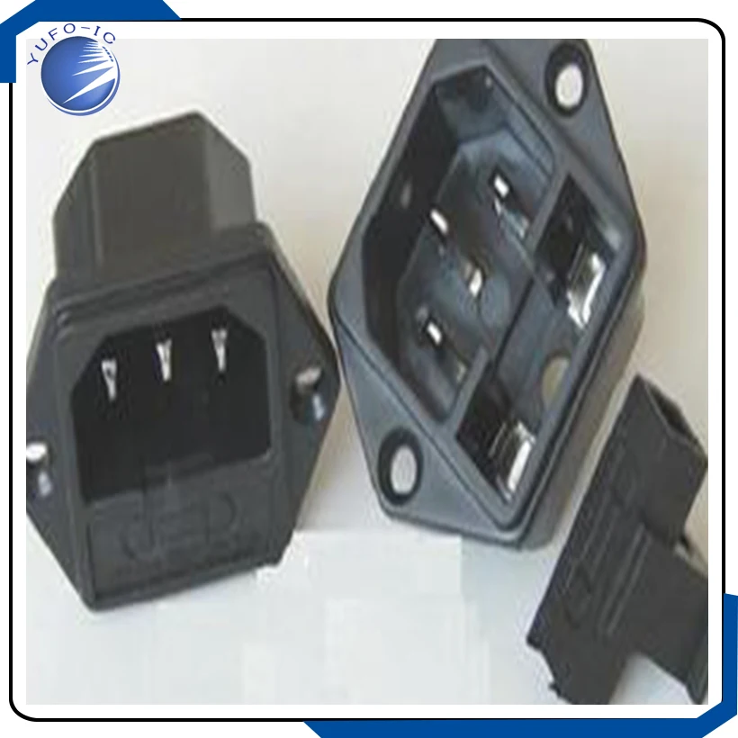 5PCS/LOT Three phase fuse holder with safety tube  socket AC