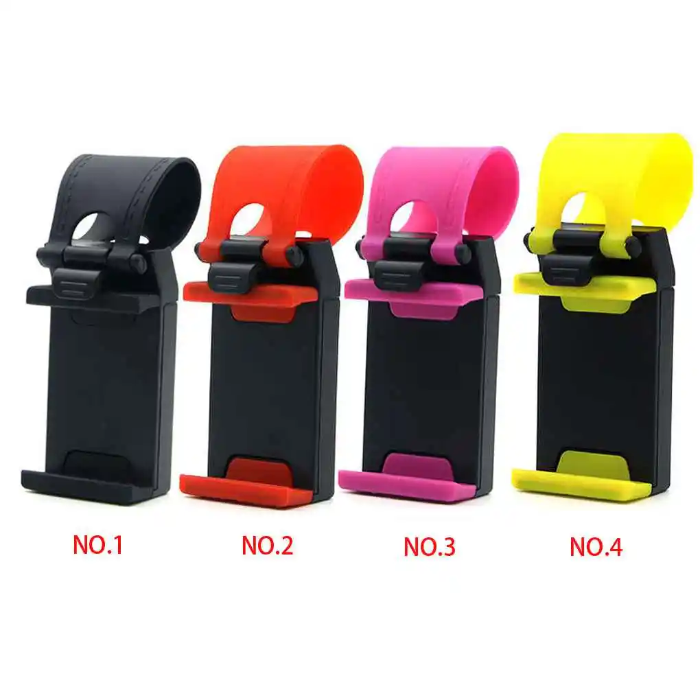 Mobile Phone Holder Free Rotation Handy Installation Smartphone Stand Part Phones Bracket Stability Accessory GPS Holders red