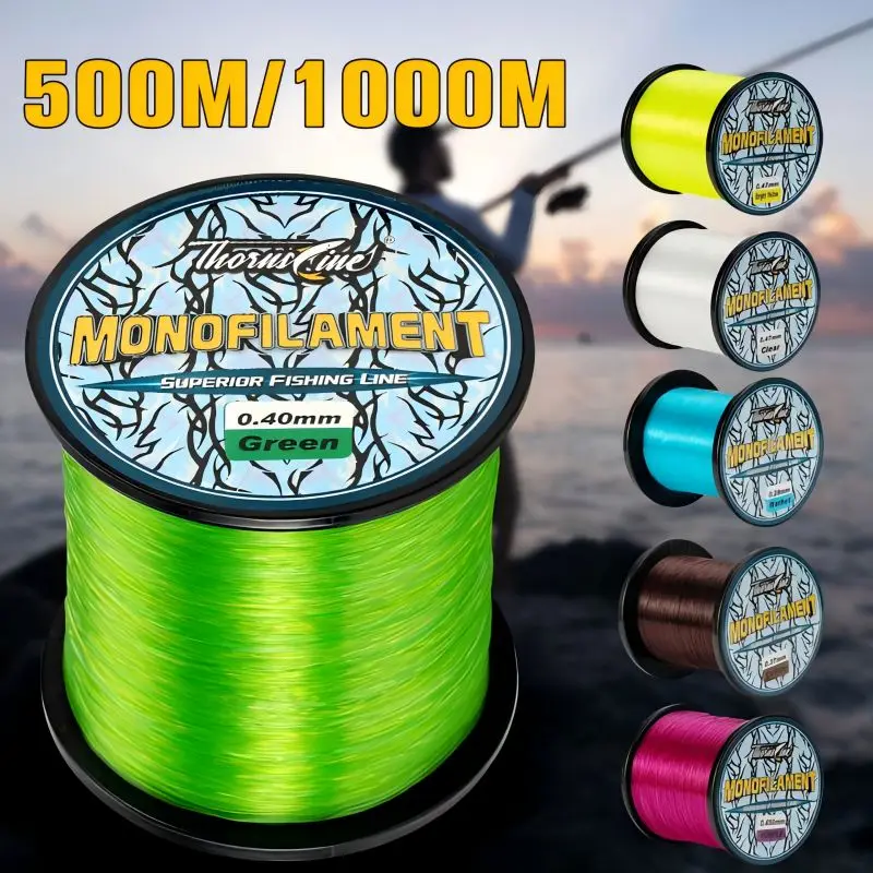 500M1000M Nylonowa żyłka wędkarska 3-39LB Super mocna japońska żyłka monofilamentowa powłoka fluorowęglowa Karp Akcesoria do wędkarstwa morskiegowedkarstwo akcesoria wędkarskie wędkarstwo fishing wędkarskie wyprzedaze