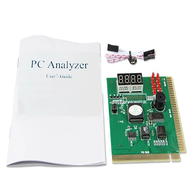 AK PCI & ISA Motherboard Tester Diagnostics Display 4-Digit PC Computer Mother Board Debug Post Card Analyzer