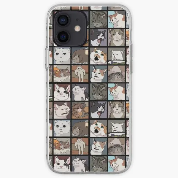 Meme Cats 2 0 Iphone Tough Case  Phone Case Customizable for iPhone 11 12 13 14 Pro Max Mini X XS XR Max 6 6S 7 8 Plus Pattern