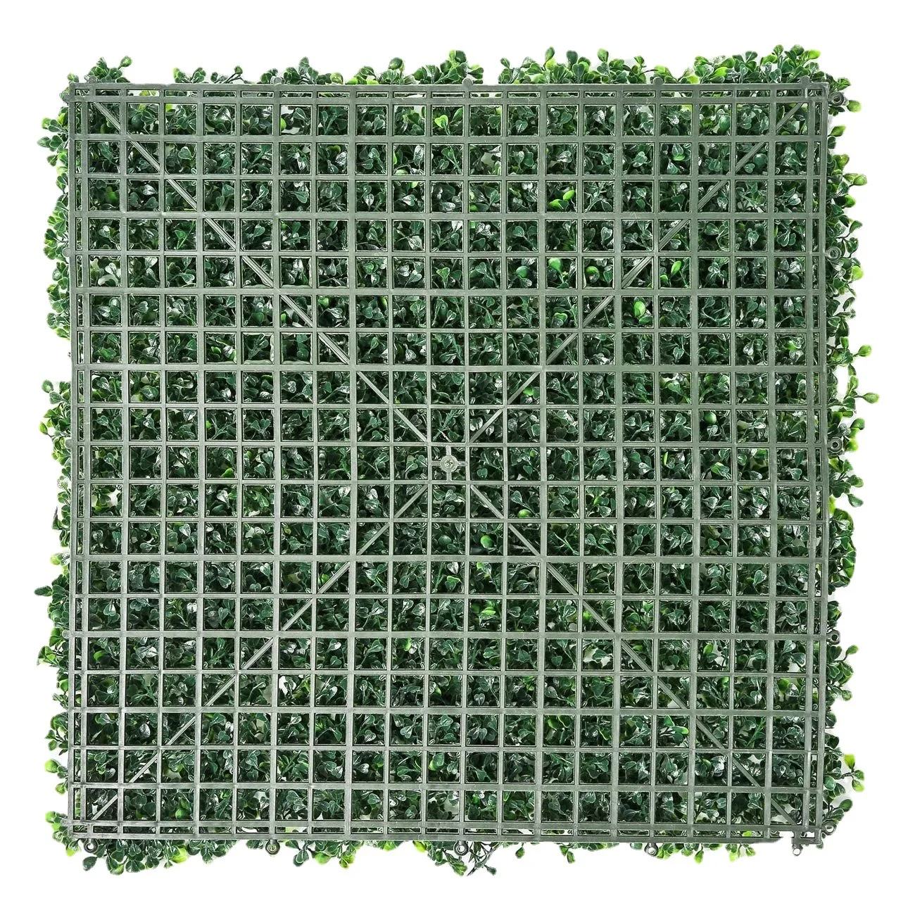 50X50cm Artificial Milan Lawn Eucalyptus Plant UV resistance Background Wall Simulation Plastic Plant Carpet Home Wedding Decor