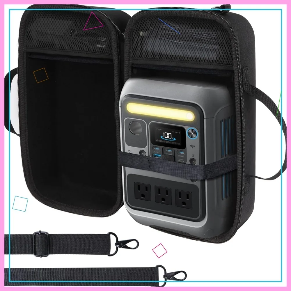 

Durable Hard Case for Anker SOLIX C300 Power Station, Protective Storage Solution