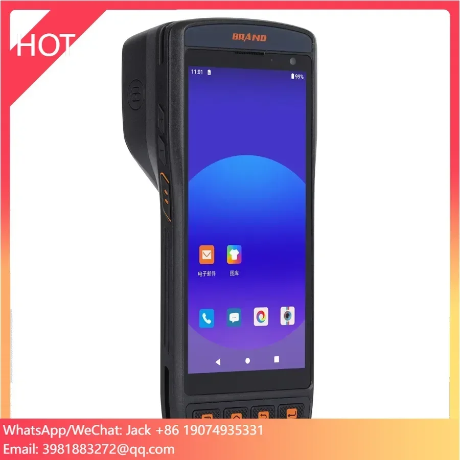 

Высококачественный 2D-сканер, портативный термопринтер, NFC, зарядное устройство Type-C, решение для оплаты в ресторанах, POS-терминал