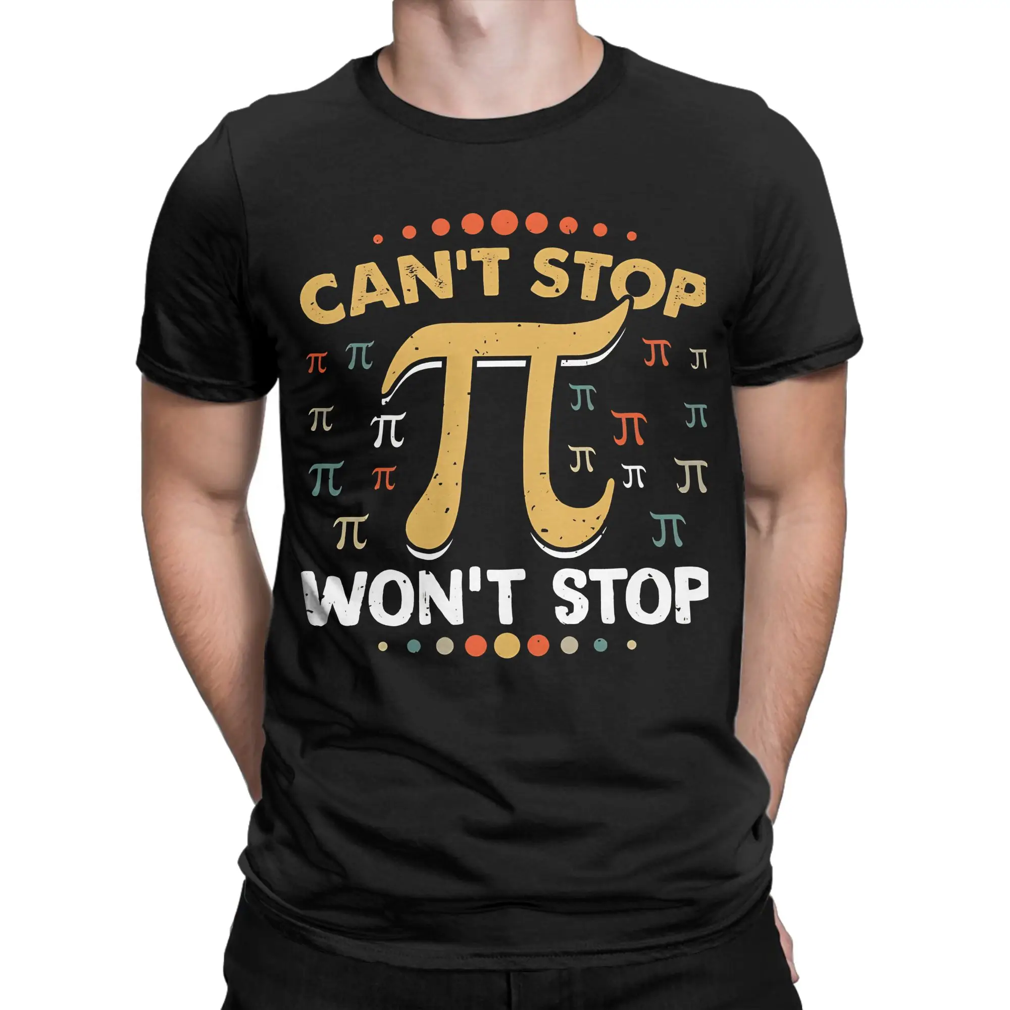 Pi Day Math Nerd Geek for Men Women T Shirts  Cool Tees Short Sleeve Crewneck T-Shirts Pure Cotton Gift Idea Clothing