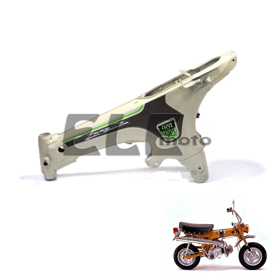 ホンダ,dax,st50,ct70,jc70,オートバイアクセサリー用の鉄製フレーム