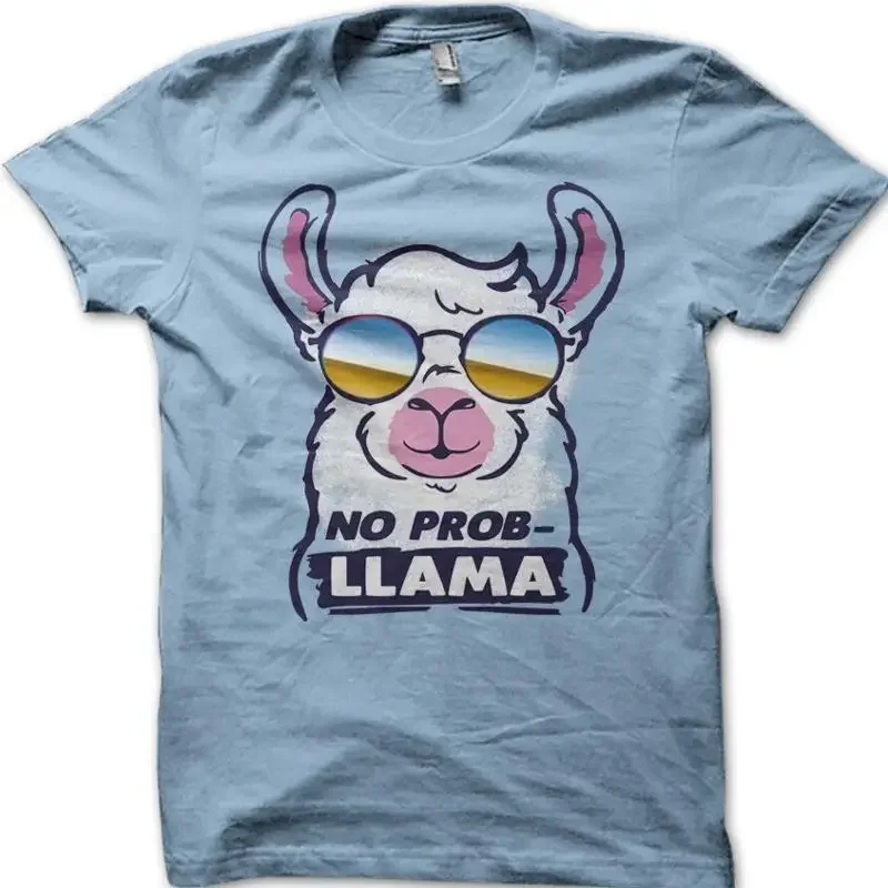 NO PROBLLAMA Problem-Lama-T-Shirt 9088