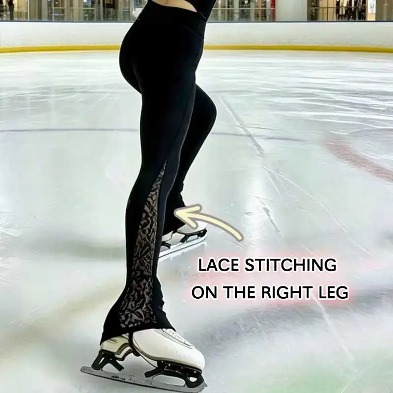 pantalon-professionnel-de-patinage-artistique-tenue-d'entrainement-de-patinage-artistique-haute-elasticite-ultra-doux-coupe-ajustee-taille-haute-pour-patins-a-glace