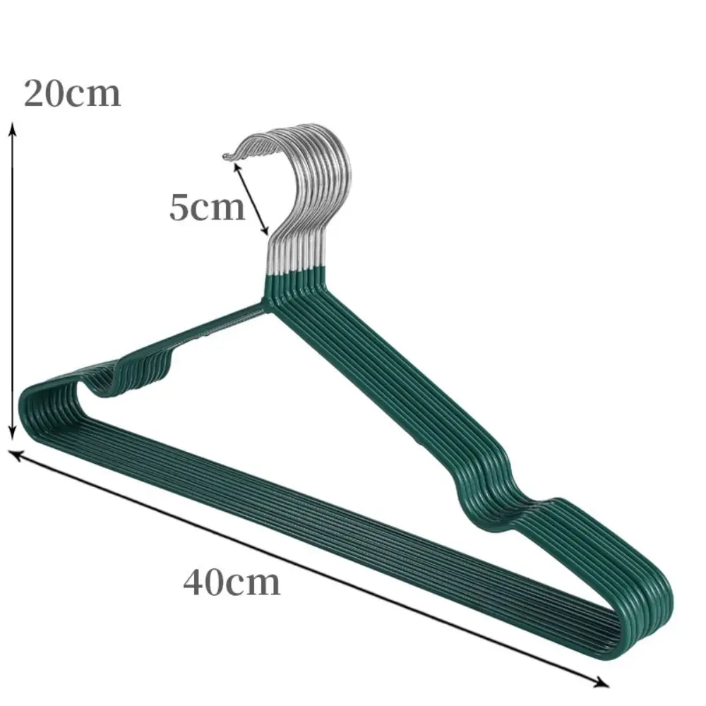 Wide Shoulder Hanger Clothes Hanger Wide Shoulders Antiskid Bold Traceless Metal Durable Daily Necessities Clothing Storage