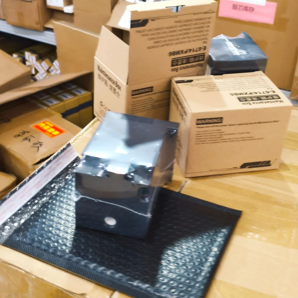 

5X T6714 C13T671400 PXMB6 резервуар для отработанных чернил губка коробка для обслуживания EPSON WorkForce Pro WF C8190 C8610 C8690 C869 C878 C879