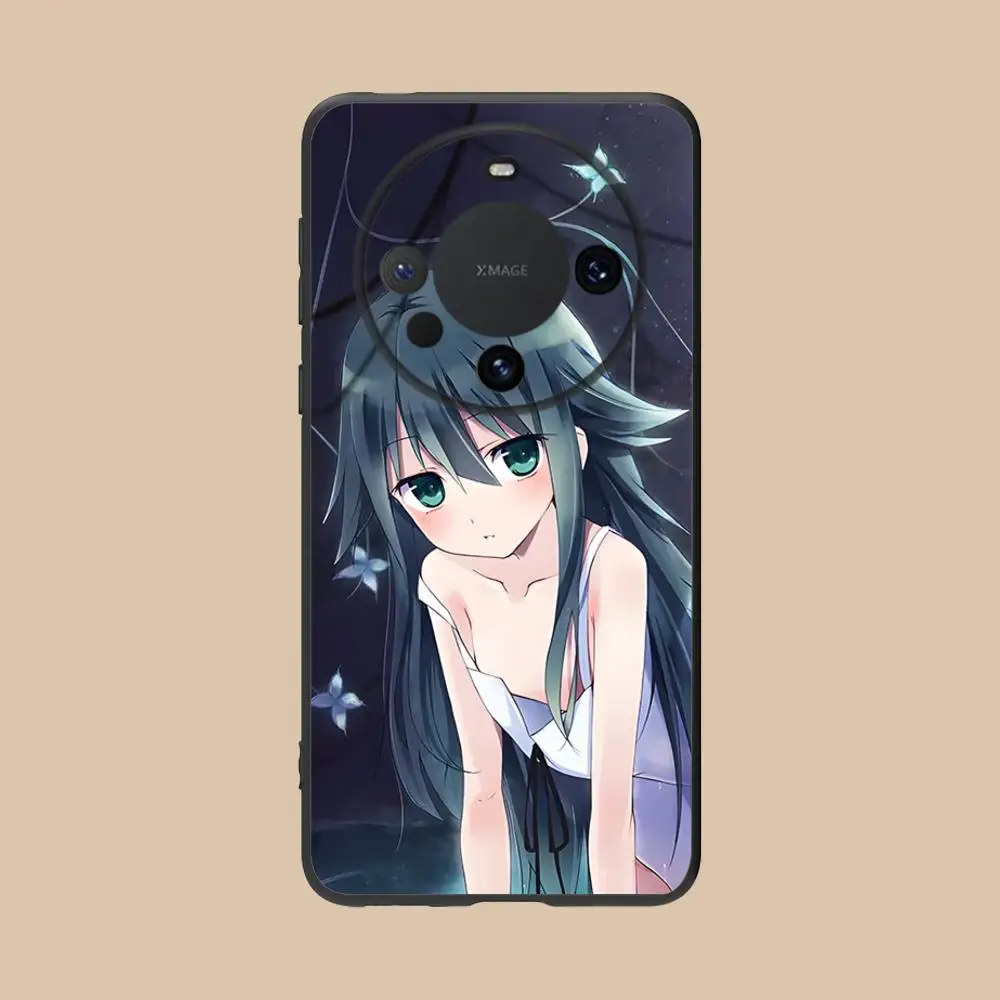 Saya no Uta حافظة هاتف محمول لهاتف هواوي ميت 60 50 40 30 20 10 Pro Plus Lite E 5G غطاء طباعة ملون غطاء فاخر للهاتف الذكي