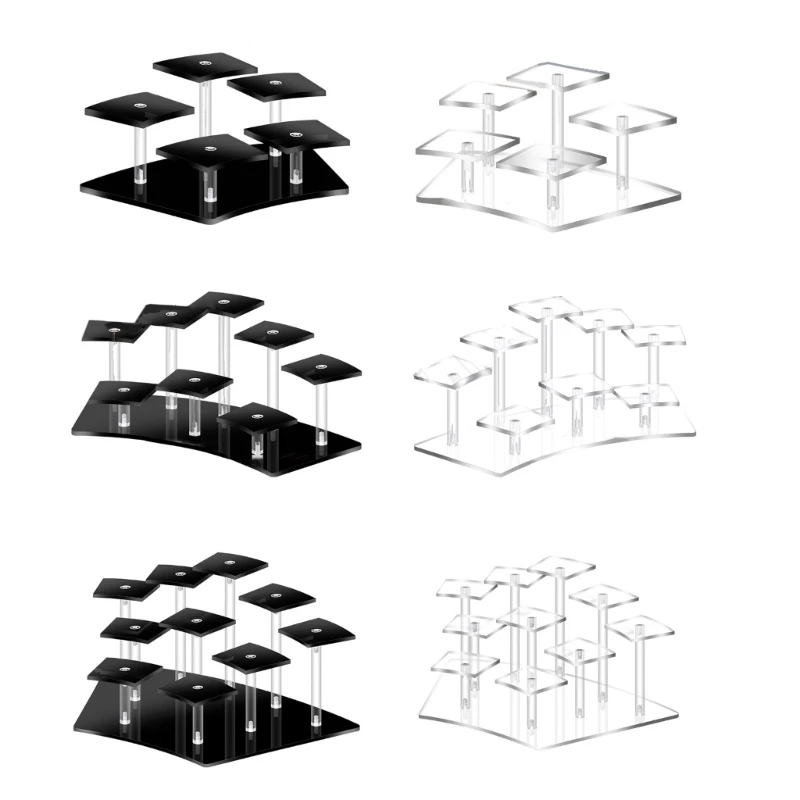 

Portable Acrylic Shelves for Displaying Action Figures and Jewelry