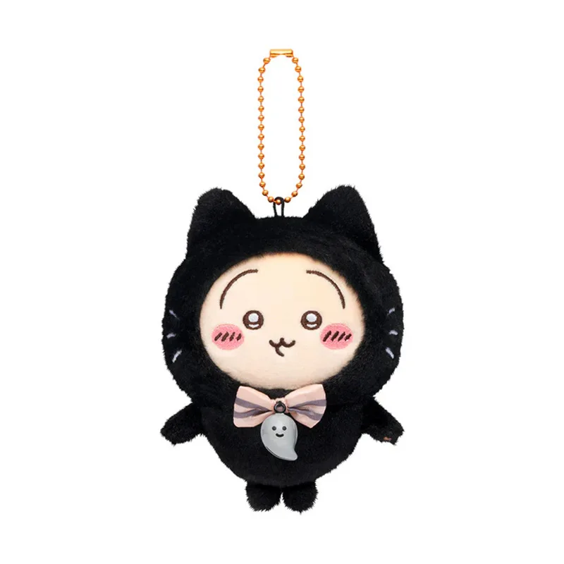 Halloween Chiikawa Plush Toy 4inch Kawaii Usagi Hachiware Keychain & Bag Charm Cute Cosplay Pendant Gift for Children - Image 4