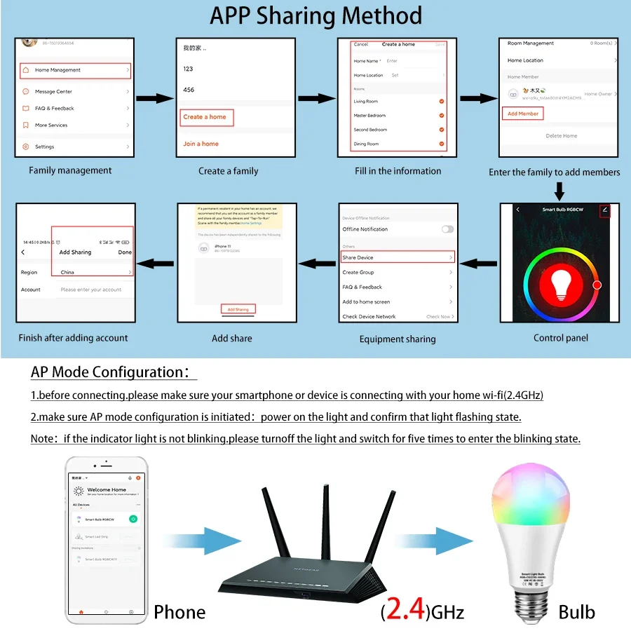 Imagem -06 - Lâmpada Led Tuya Wifi Inteligente Controle por Voz Funciona com Alexa Assistente do Google Operado por Aplicativo E27 12w 15w 18w 85265v