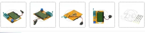 LCR-T4 Graphic Transistor Tester Multi-purpose Meter for Resistance Capacitance ESR SCR Electronic Components Testing