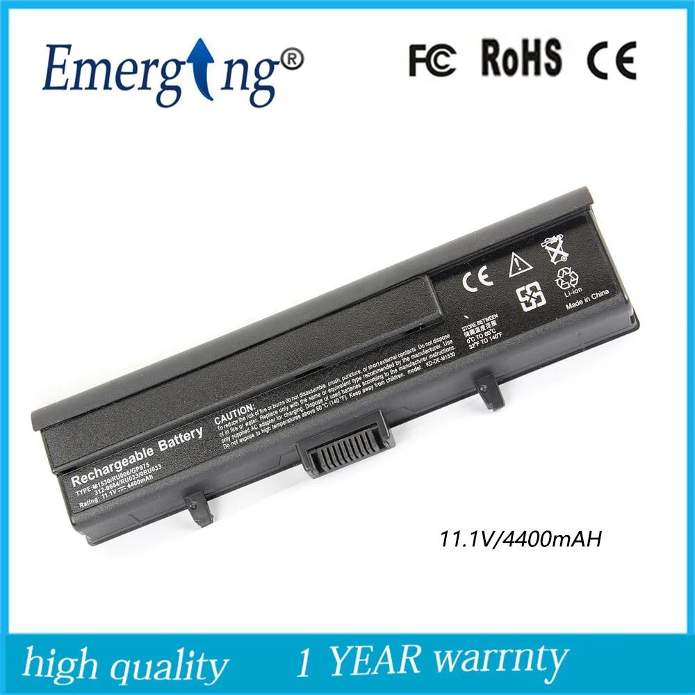 

11.1V 4400mah Laptop Battery for Dell XPS M1530 312-0660 TK330 RU030 XT828 XT832