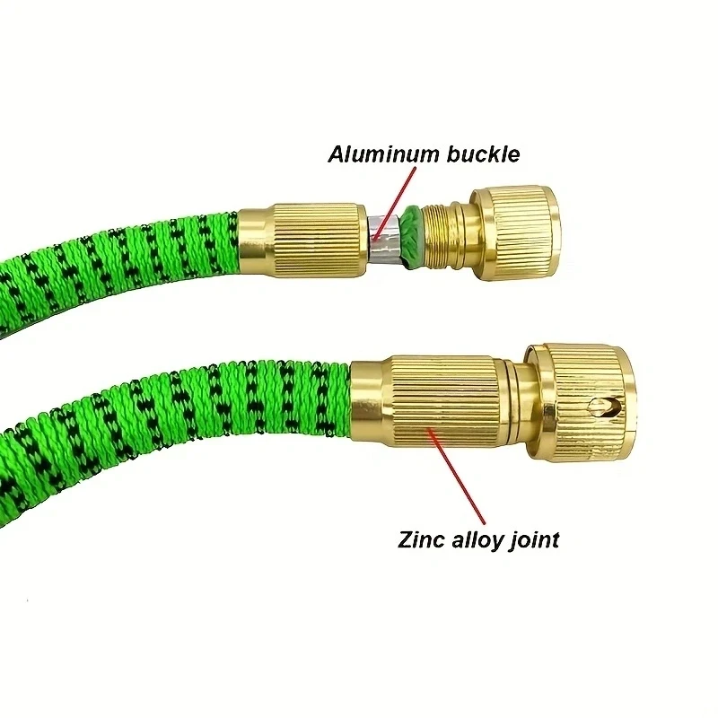 Expandable Garden Hose 25FT-125FT Long Pole Car Wash Water Gun Multi-Mode Car Wash Supplies Garden Watering Pipe