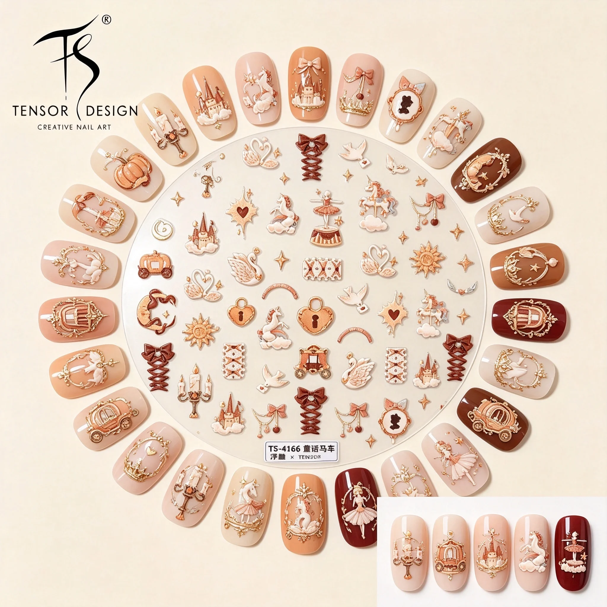 Nail Art Elegan - Adesivos de Unha 3D TENSOR NAIL