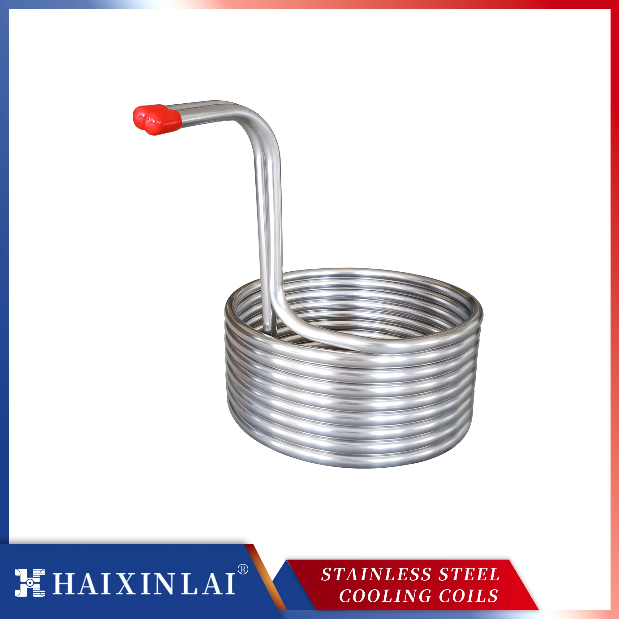 

12.7mm Stainless Steel Cooling Coil Tube Heat Exchanger,Home Brewing Immersion Chiller,Food Grade Wort Chiller Rapid Beer Cool