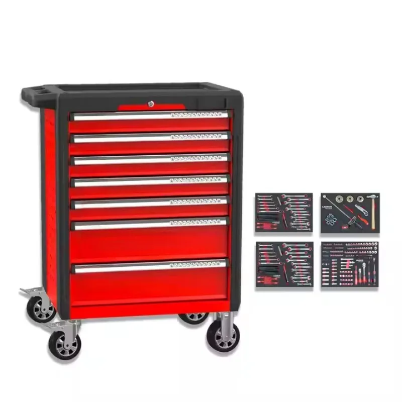 

Original launch of mobile tool cabinet 338PCS mechanical tool kit TTG-338 car disassembly tool set