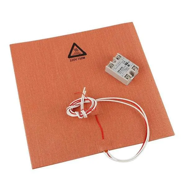 

3D printer, accessories Silicone hot bed with adhesive backing 300X300MM