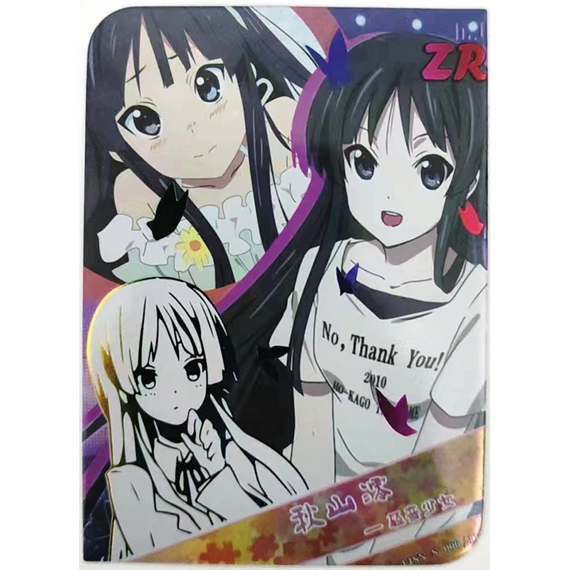 Goddess Story Zr Series Altria Pendragon Akiyama Mio Postacie z Anime Rzadka kolekcja gier Flash Card Zabawka z kreskówek Prezent świąteczny