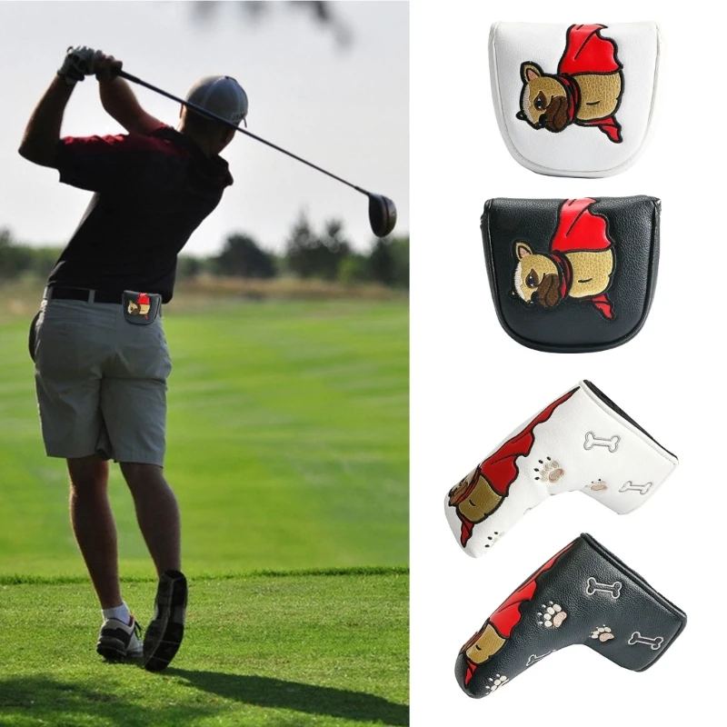 Golf Blade Putter Cover Golf Putter Headcover Pu Leather Magnetic Closure for Scotty-Cameron-Blade-Taylormade