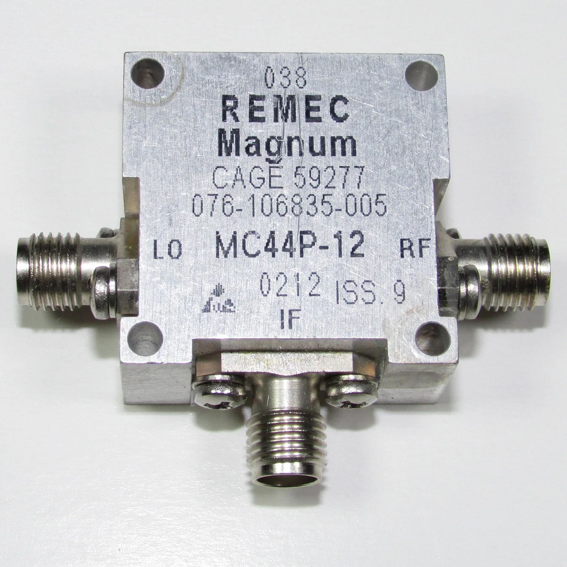 

Mc44p-12 4-12ghz SMA RF Microwave Coaxial Double Balanced Mixer