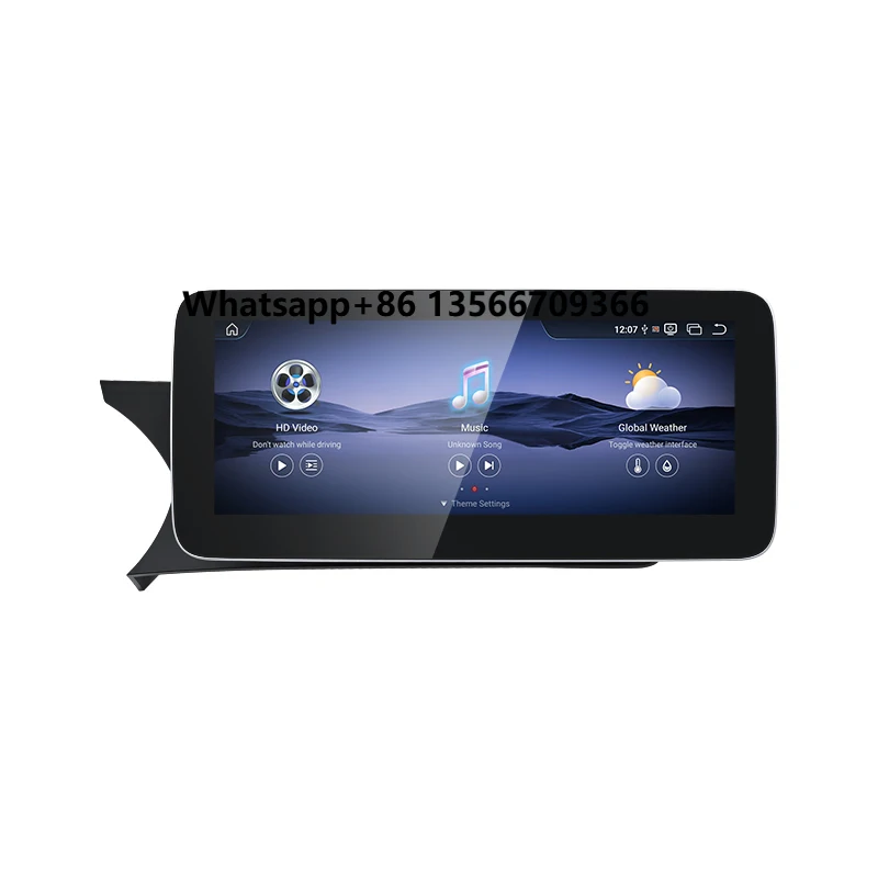 

2025 New Qulacomm 680 Snapdragon680 Android13 Wireless AUTO for Mercedes Benz C Class 11-15 W204 S204 Intelligent Vehicle System