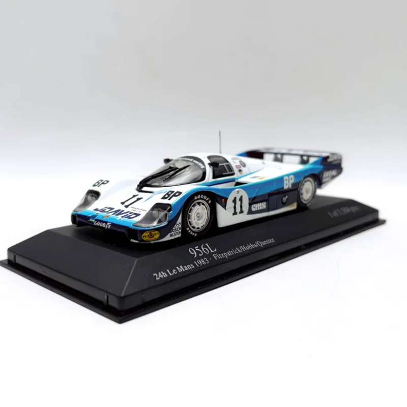 

MINICHAMPS литой под давлением масштаб 1:43, 956L, 1983, модель гоночного автомобиля из сплава, готовая коллекция имитаций, украшение для мальчика, подарок, статический дисплей