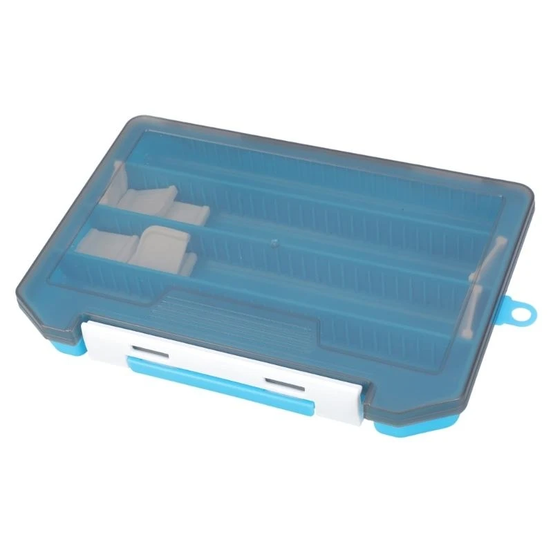 Tackle Boxes with Removable Dividers Fishing Lures Hooks Accessories Plastic Fishing Tackle Box Storage Tray