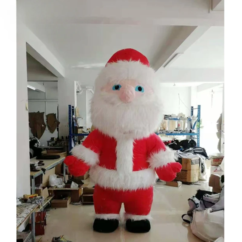 Christmas Decorations Santa Claus Cosplay Costume Christmas Outfit Kid's Playing Doll Ceremony Mascot Merry Christmas