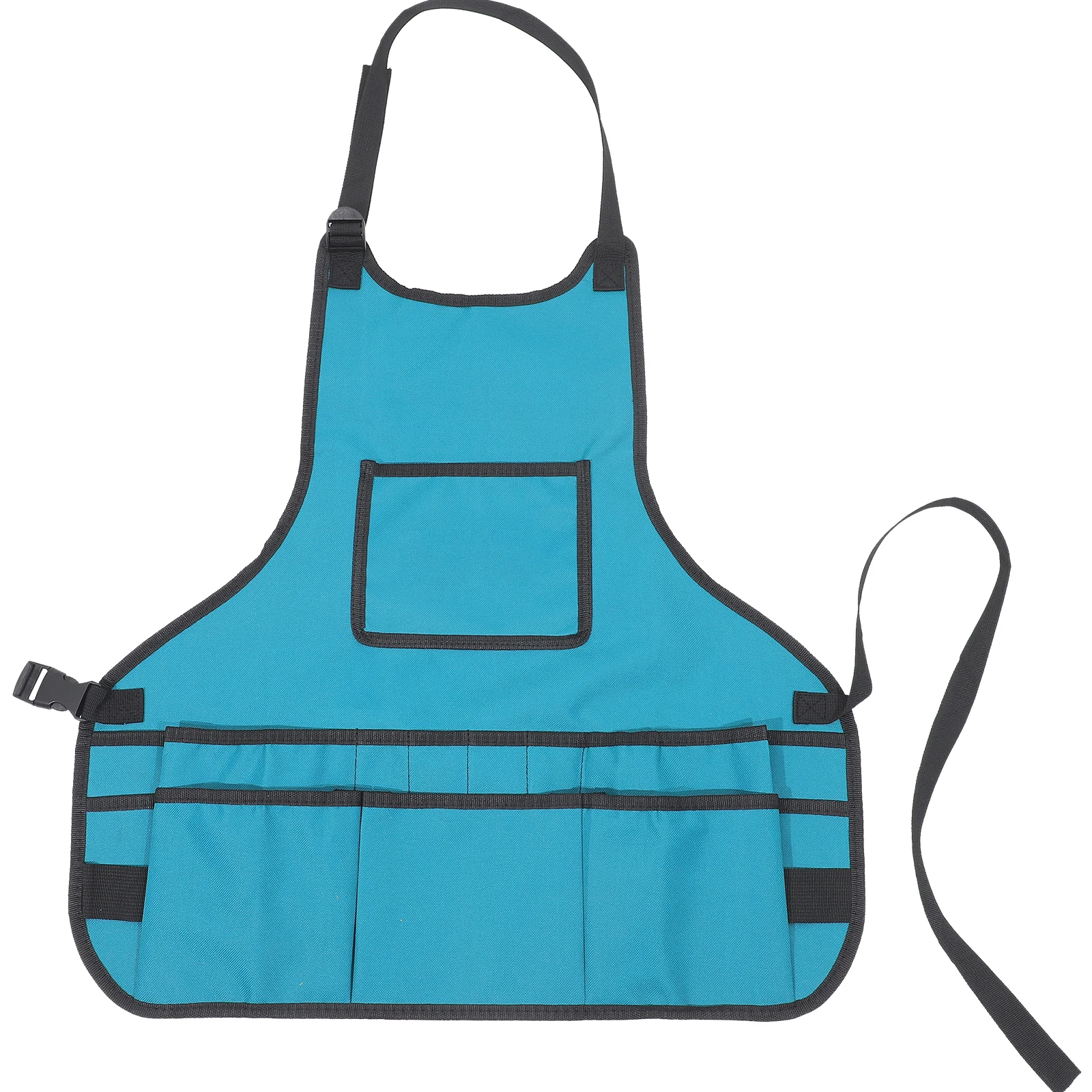 

Workwear Sky-Blue Durable Waterproof Tool Storage Gardening Artist Builder Apron For Men Women Toolkits Storage Apron