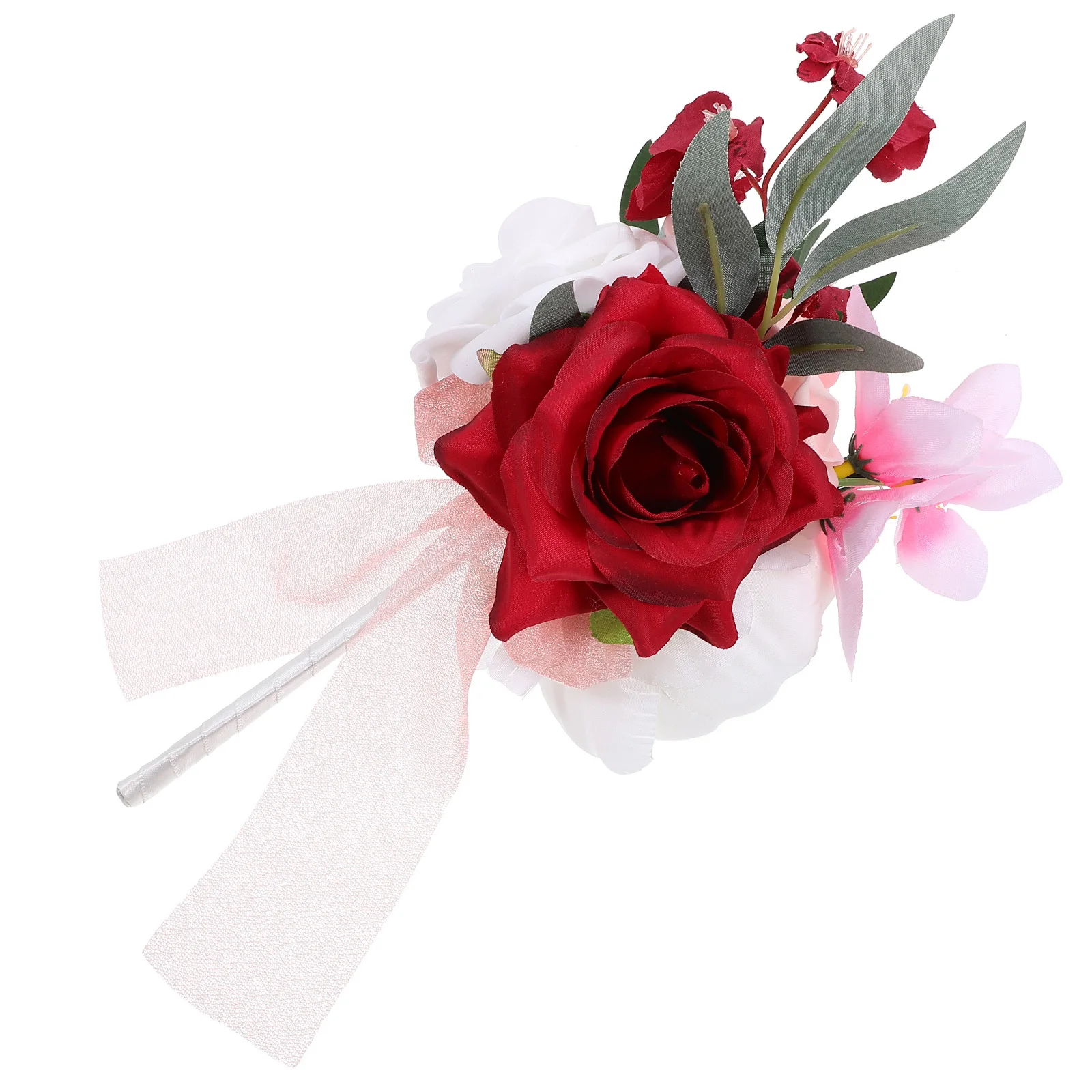 

Rustic Wedding Bridal Artificial Flower Bouquet Realistic Faux Floral Table Centerpiece Romantic Party Decor Wedding Bouquet