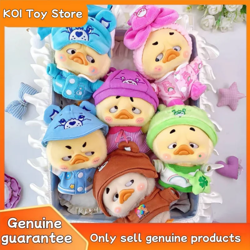 

Love Teddy Bear Annoying Duck Upsetduck Transforms Into Rainbow Duck Series Blind Box Plush Pendant Mystery Box Girl Kids Gift