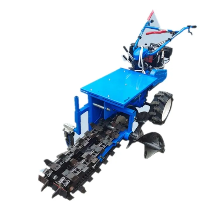 Garden Tools Walk Behind Petrol Lawn Edger With 3 Blade Cutting