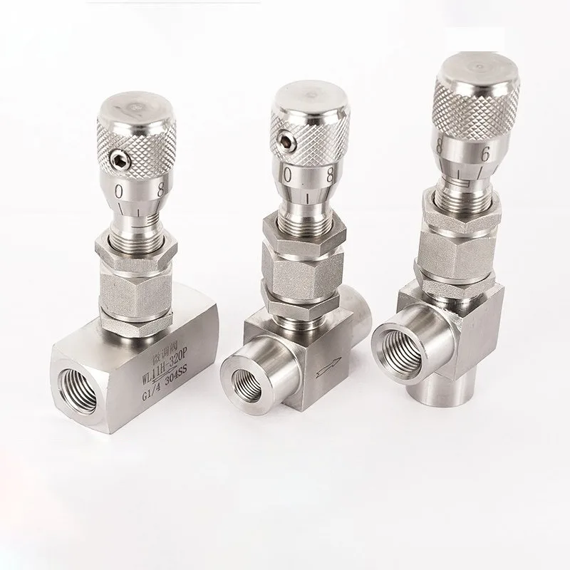 S304 Stainless Steel Needle Valve G1/8