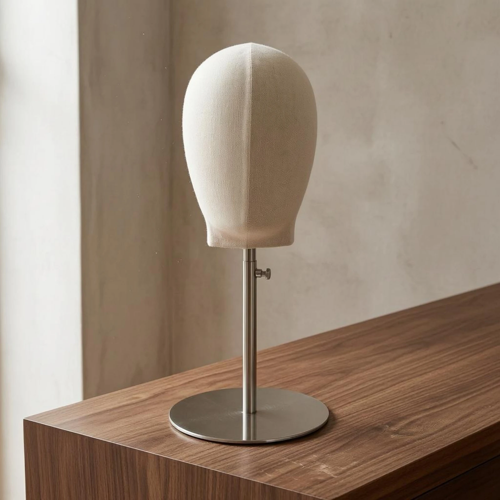 tete-de-mannequin-recouverte-de-tissu-legere-avec-base-stable-facile-a-assembler-pour-presentation-et-fixation