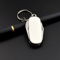 Bottle Opener Keychain Street Pocket Knife Tools Multi Outdoor Multipurpose Gadgets 4 Open Swiss Folding Knife Multifunction