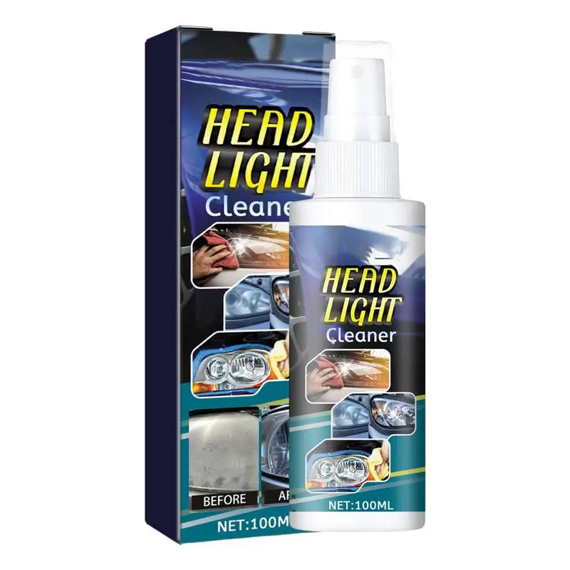 

Car Headlight Polish Headlight Lens Restoration Spray 100ml Car Headlight Polishing Repair Fluid For Car Detailing