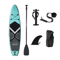 Inflatable Stand Up Paddle Board Non-Slip Sap SUP Board PVC for All Skill Level Surf Board with Air Pump Carry Bag Boat