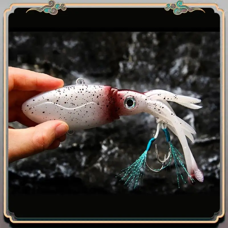 

Durable 130G-150Mm Glow Squid Skirts Lures Soft Rubber Octopus Skirts Fishing Lures Squid Skirts Trolling Lure