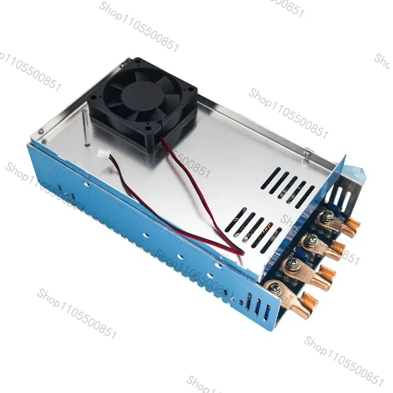 2000W 100A CC CV Charging Boost Power Supply 12-60V to 15-80V DC-DC Boost Converter Voltage Regulator with Voltmeter