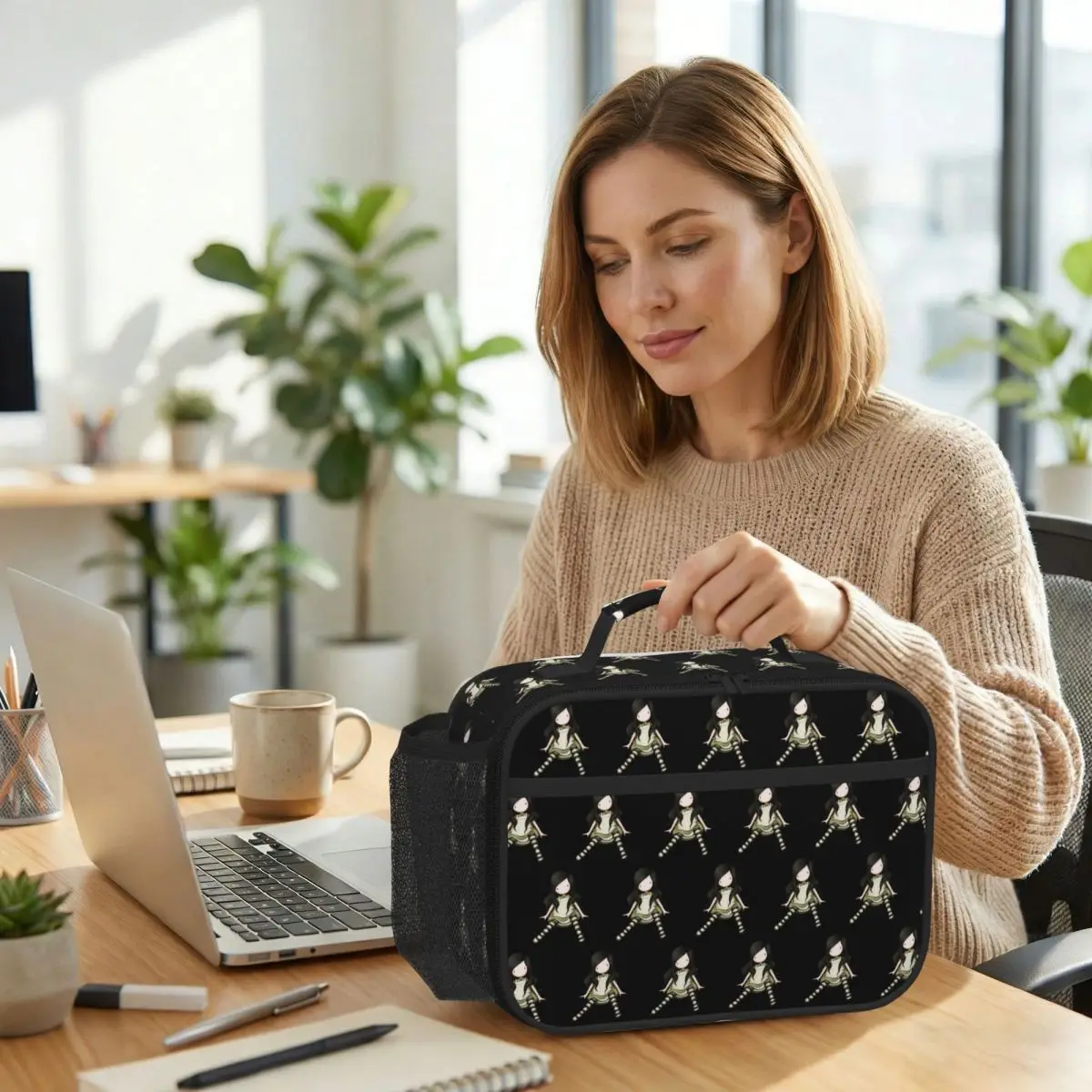Santoro Gorjuss Isolierte Lunchtasche für Kinder, Schulkühler, Thermo-Lebensmittelbox, tragbare Lunchboxen, Behälter