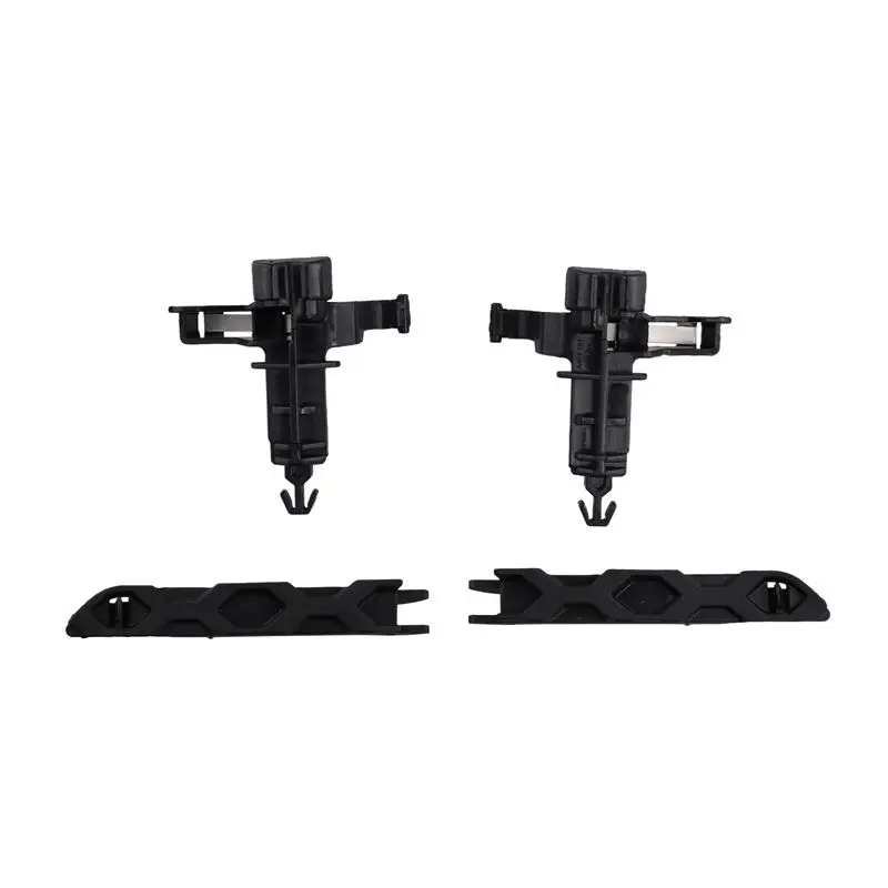 AB16-1Set Automobile Front Hood Bonnet Lower Latch Lock & Lock Release Handle Set For Smart For Fortwo 451 2013-2014