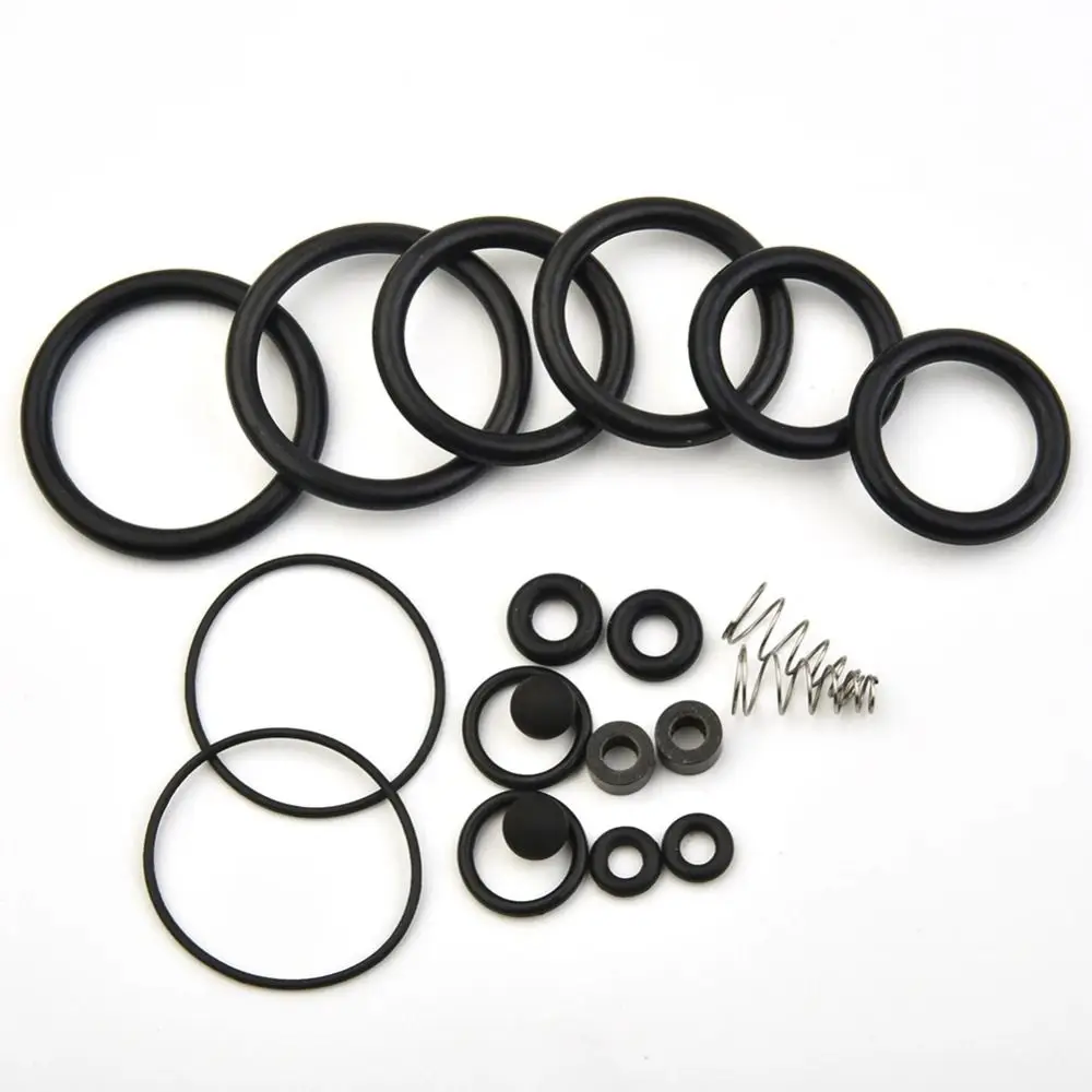 1Set High Pressure PCP Pump Sealing O-rings 30mpa NBR Copper Inflator Repair Set Kit For Hand Operated Air Pump Practical