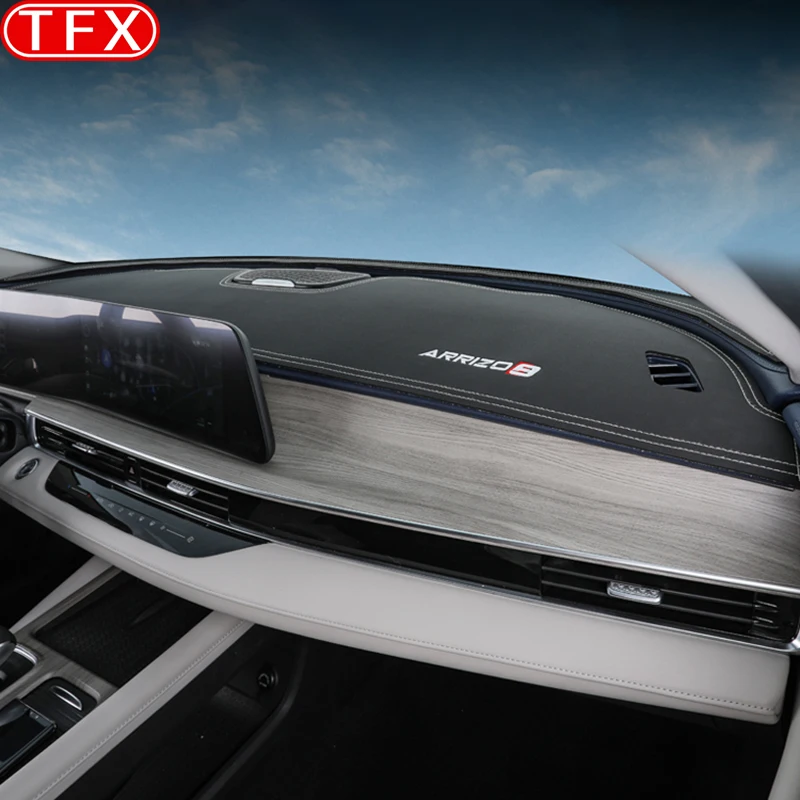 For Chery Arrizo 8 2022-2024 Car Dashboard Light Pad Modified Special Center Control Sunshade Anti-reflective Mat Sunscreen Mat