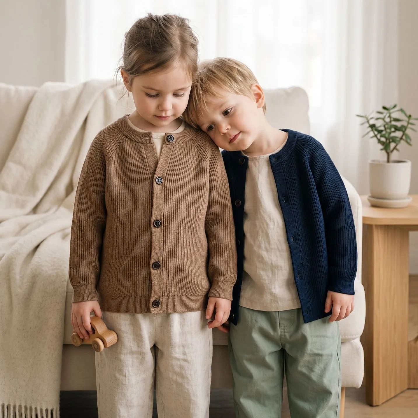 New Boys Girls Kids Long Sleeve Cotton Undershirt Pullover T-Shirt Crew Neck Solid Basic Casual Tops Spring Autumn